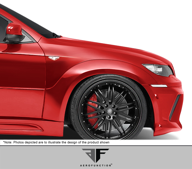Aero Function Applications 20082014 BMW X6 X6M AF3 Wide Body