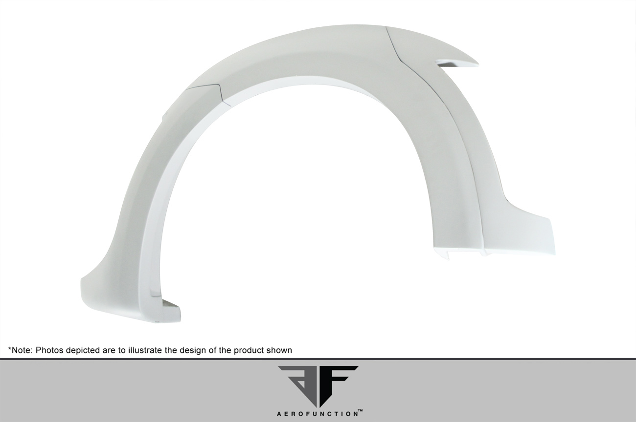 Aero Function Applications 20082014 BMW X6 X6M E71 AF5 Wide Body Rear Fender Flares