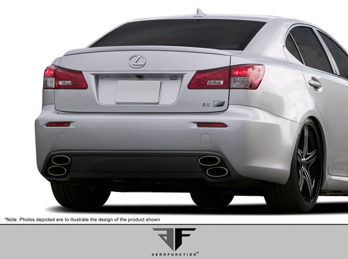 Isf Rear Diffuser Aero Function :: Applications :: 2008-2014 Lexus IS-F AF-1 Rear ...